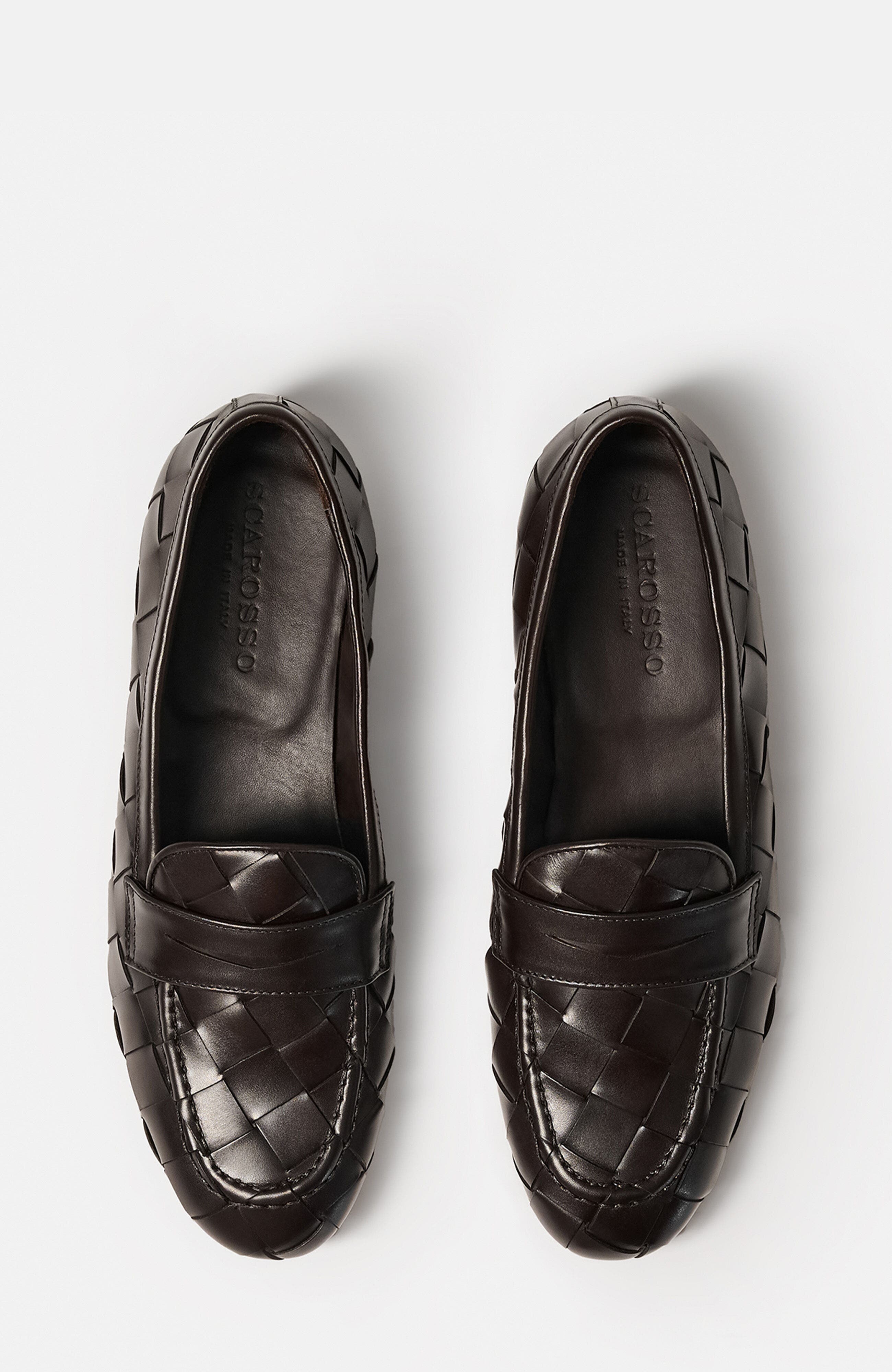 Valeria Loafers, Alternate, color, Dark Brown - Calf