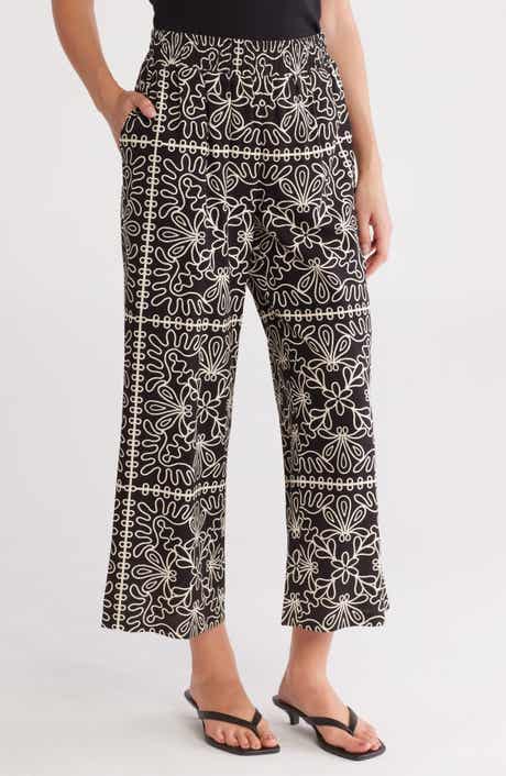 Gemma + Jane Floral Pull-On Pants