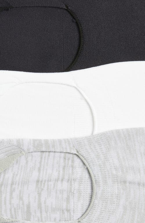 Zella Assorted 3-pack No-show Sneaker Socks In Multi