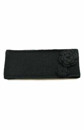 Portolano Flower Cashmere, Wool & Silk Headband