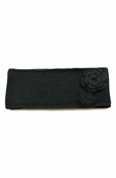 Portolano Flower Cashmere, Wool & Silk Headband