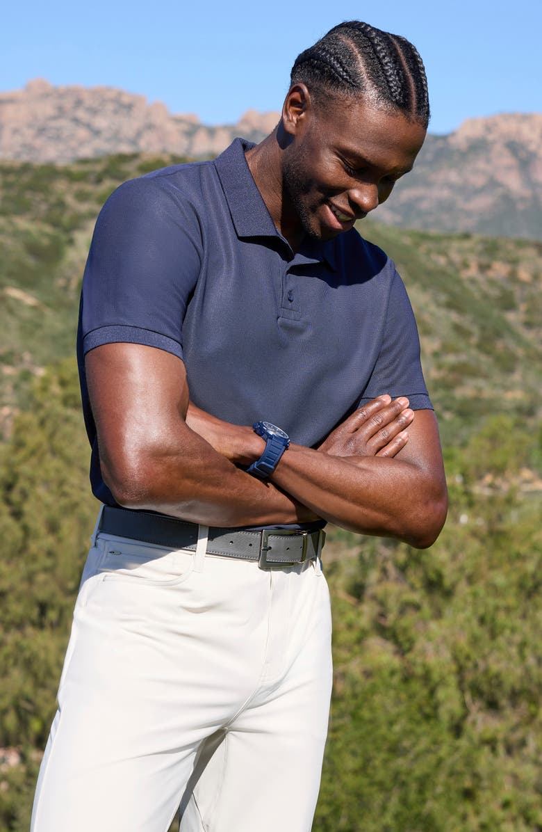 Zella Driver Slim Fit Five Pocket Pants, Alternate, color, Black Caviar