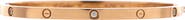 Pre-Owned Cartier Love 6 Diamond Bracelet 18K Rose Gold and Diamonds Small
