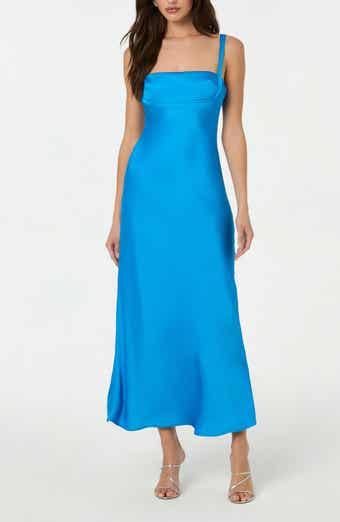 ASTR the Label Stacie Satin Maxi Dress