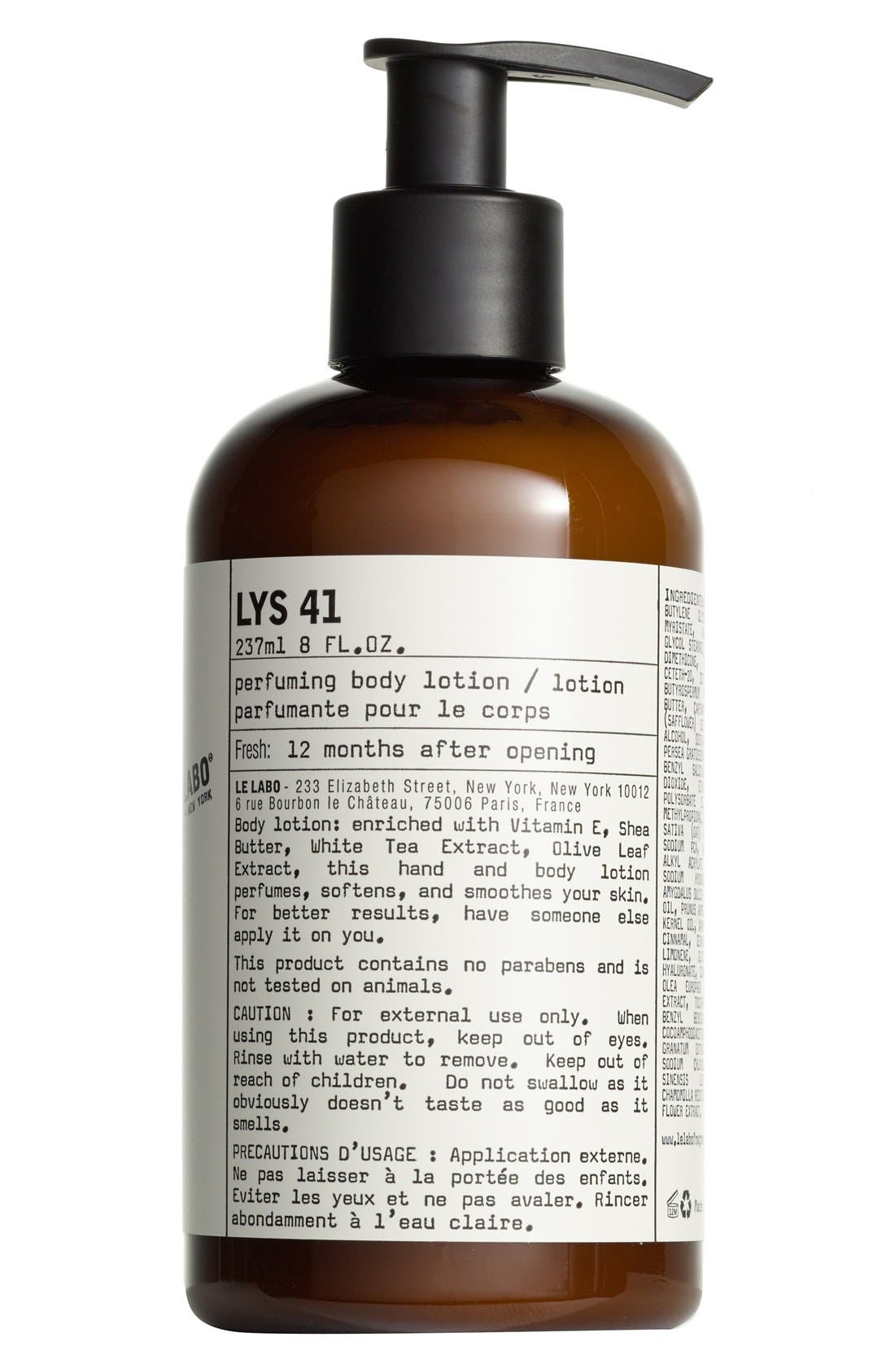 ＊USED＊LE LABO LYS 41 ボディローション 237ml Lys 41 Body Lotion | Nordstrom