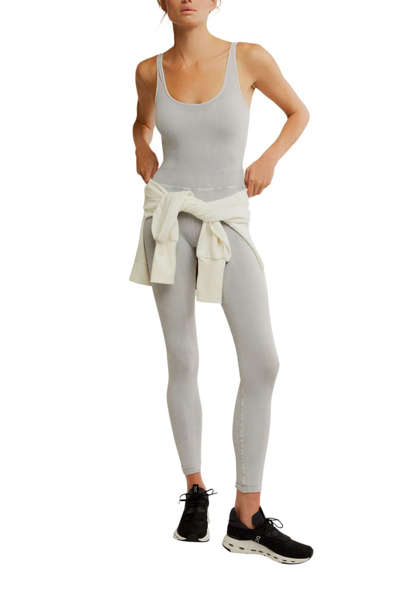 Good Karma Jumpsuit, Alternate, color, LIGHT GREY
