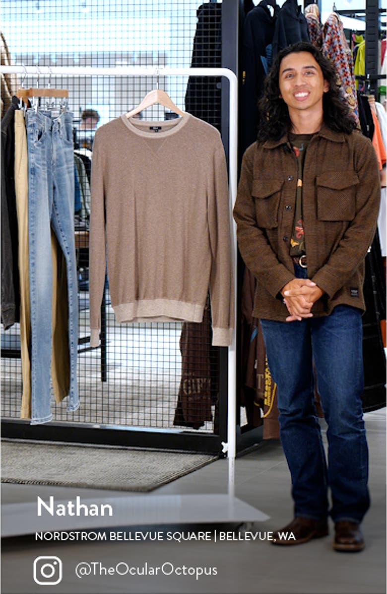 Burns Cotton Blend Sweater, sales video thumbnail