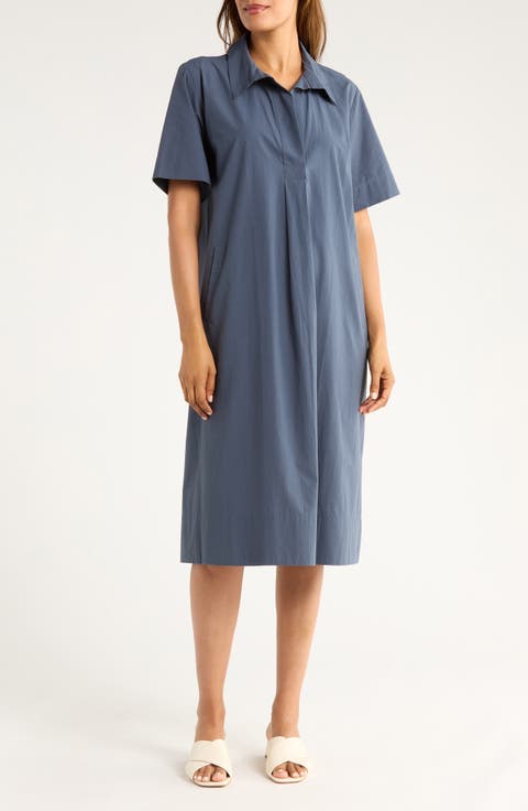 Classic Short Sleeve Shift Dress