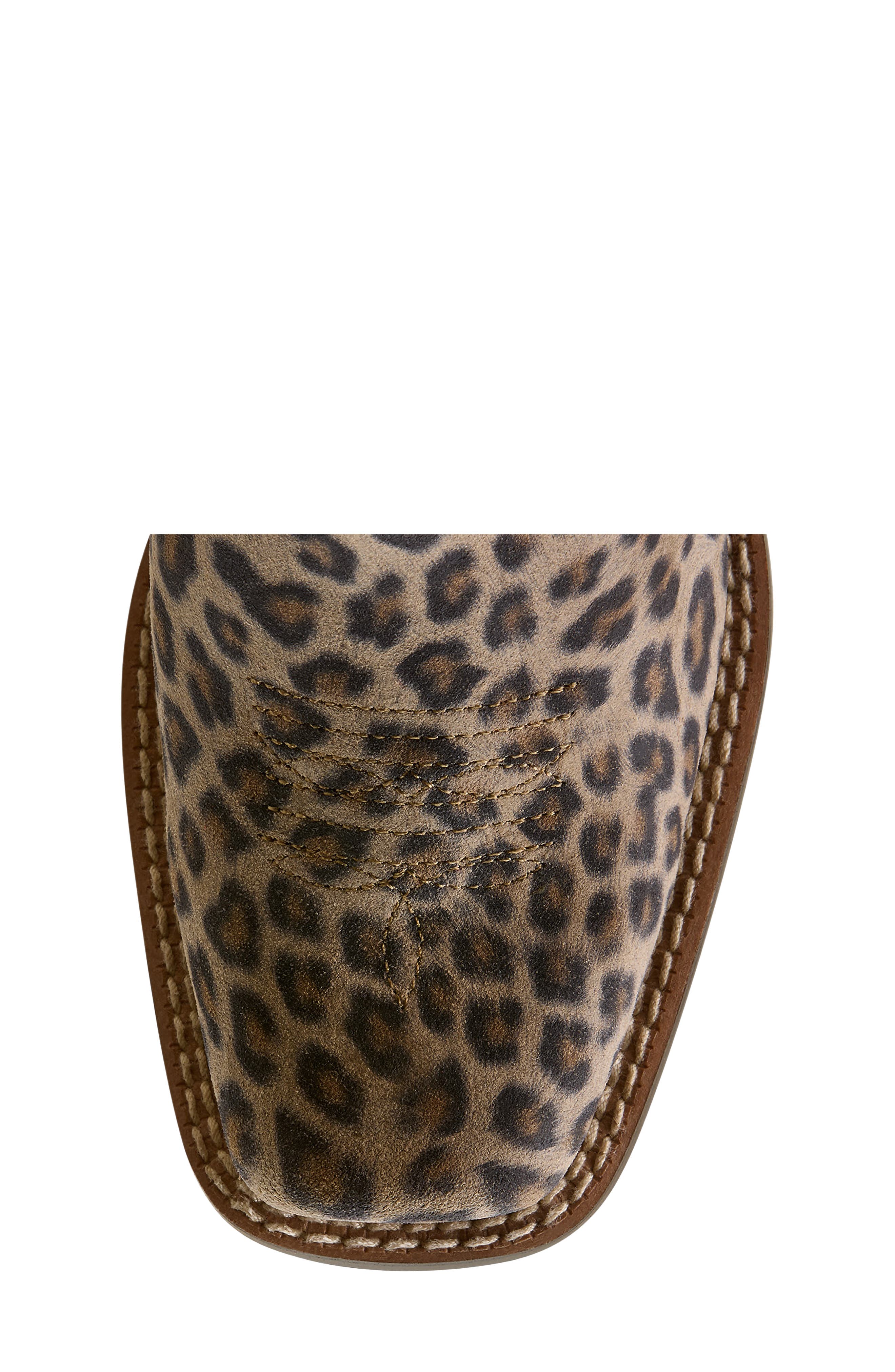 Kids' Futurity Fort Worth Western Boot, Alternate, color, NEUTRAL LEOPARD