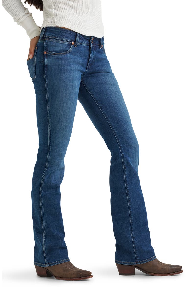 Low Rise Bootcut Jeans, Alternate, color, CANYON CREAST