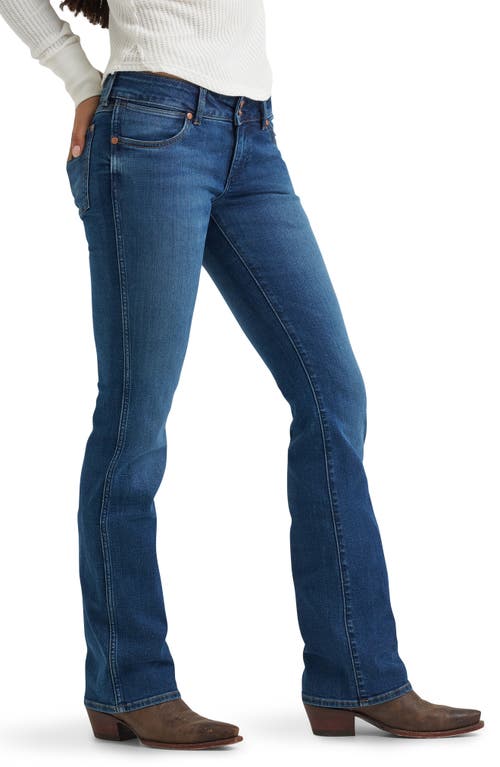 Wrangler Low Rise Bootcut Jeans In Blue