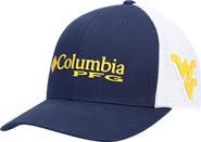 Columbia Men's Columbia Navy West Virginia Mountaineers PFG Snapback Adjustable Hat