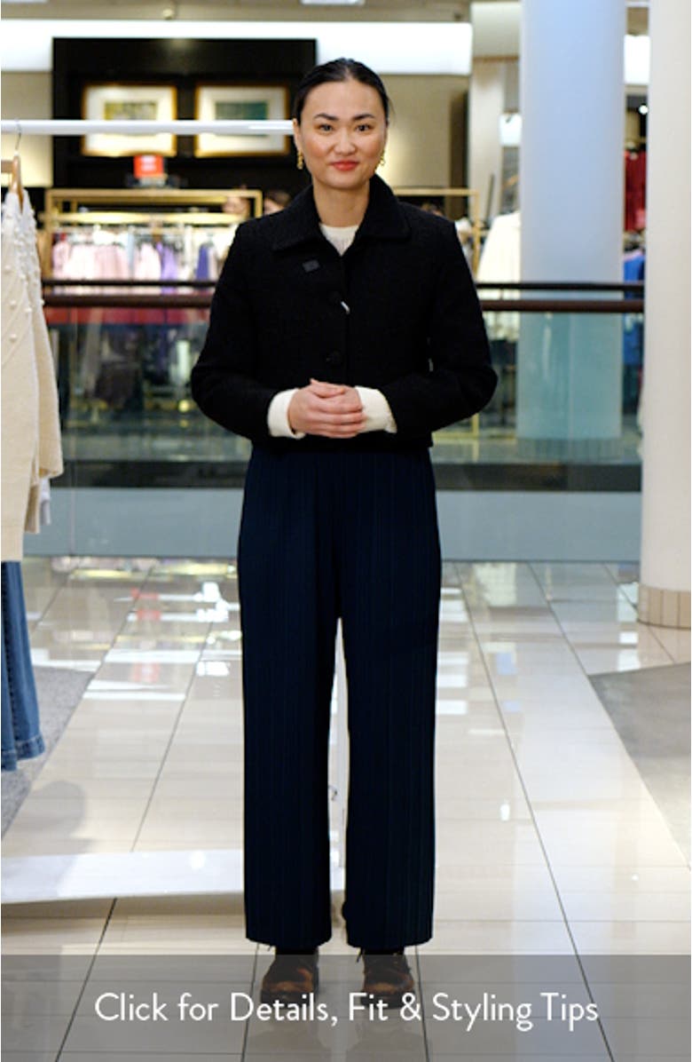 Tweed Crop Jacket, sales video thumbnail