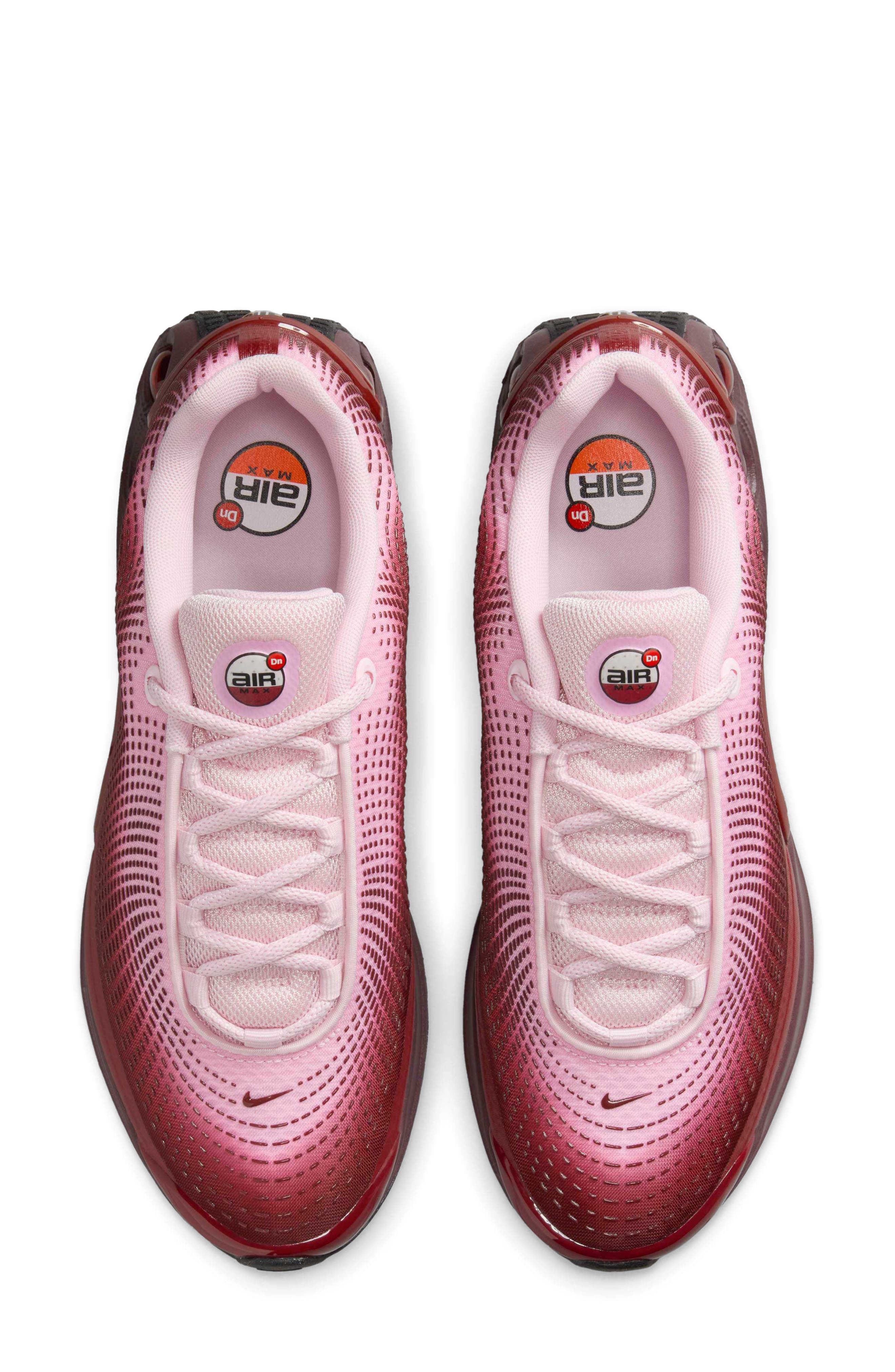 Air Max Dn Sneaker, Alternate, color, RED/ BURGUNDY/ BLACK/ PINK