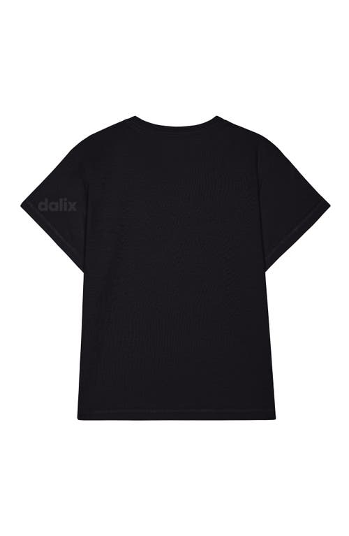 Dalix Womens Lil Cherry Lightweight High Waisted Tee In Black