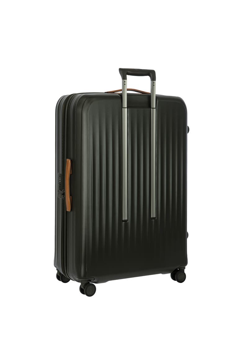 Taormina Hardside Expandable 32" X-Large Checked Spinner Luggage, Alternate, color, Olive