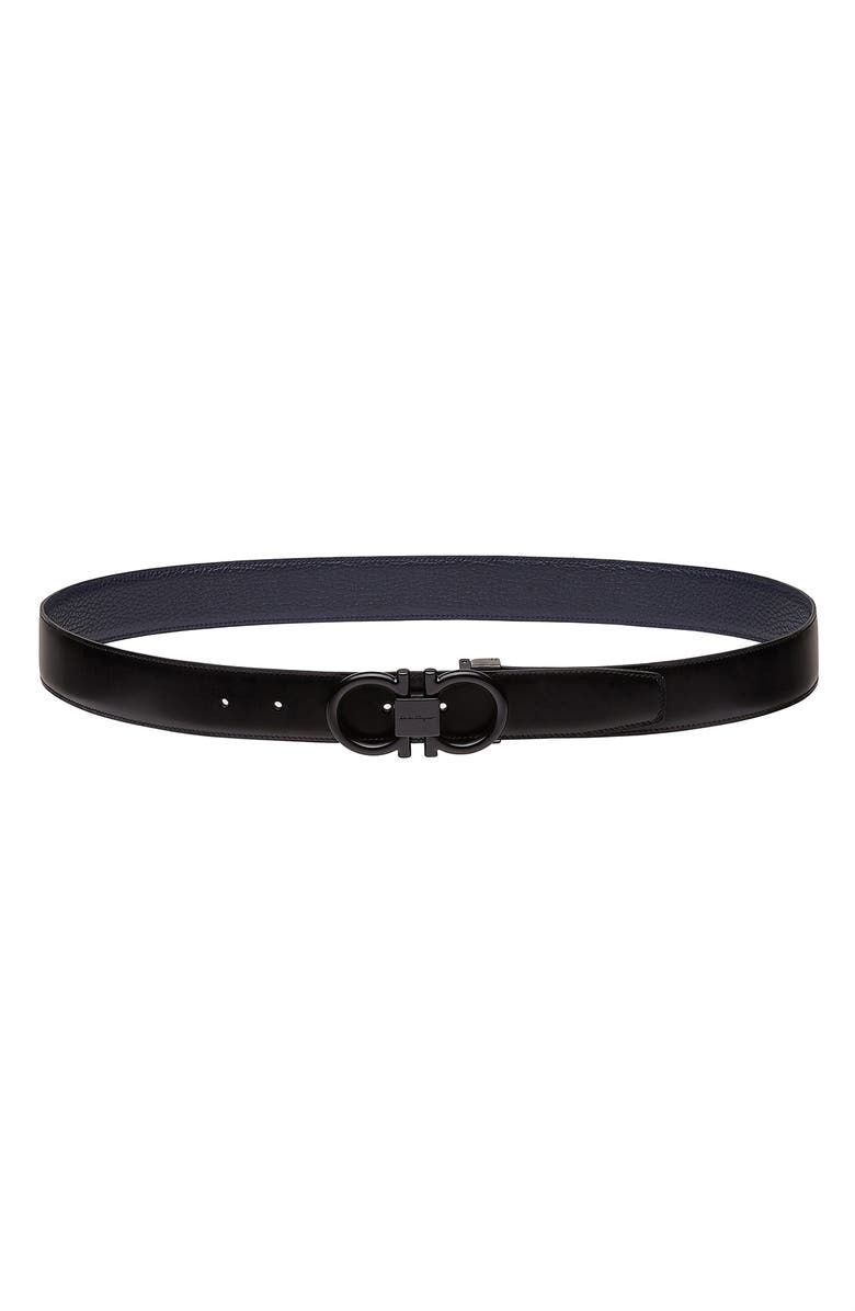FERRAGAMO Salvatore Ferragamo Double Gancio Reversible Leather Belt, Alternate, color,