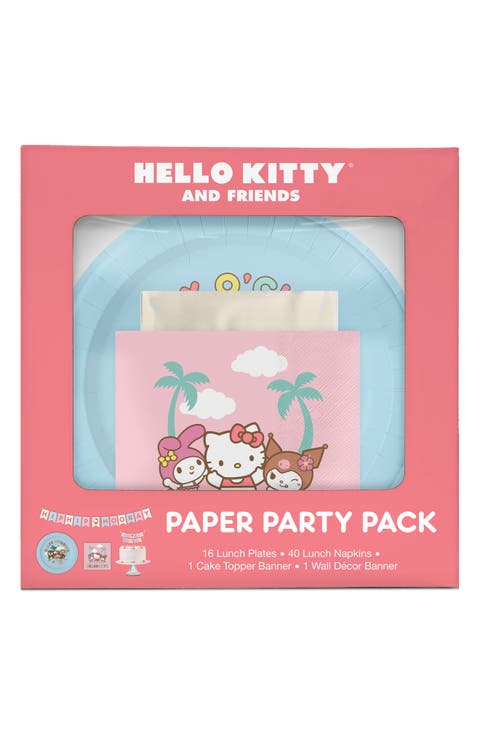 x Hello Kitty® Paper Tableware Party Set