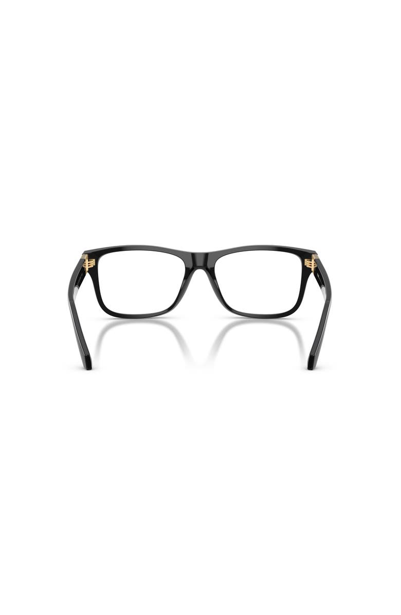 Versace 56mm Square optical glasses, Alternate, color, Black