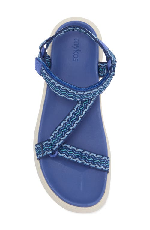 Mykos Solstice Sandal In Navy