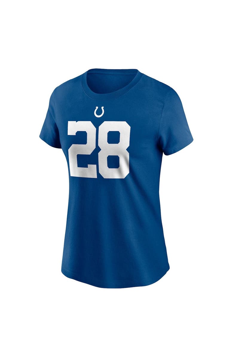 Nike Women's Nike Jonathan Taylor Royal Indianapolis Colts Player Name & Number T-Shirt, Alternate, color, Royal