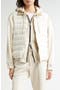 Linen Blend Down Puffer Vest