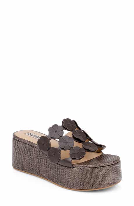 Wendall Platform Wedge Slide Sandal