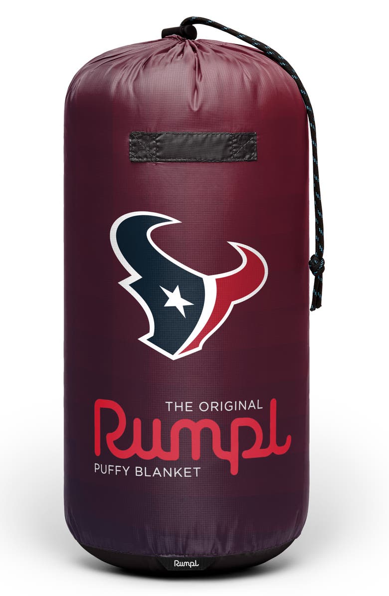 Rumpl Original Houston Texans Quilted Recycled Polyester Blanket, Alternate, color,