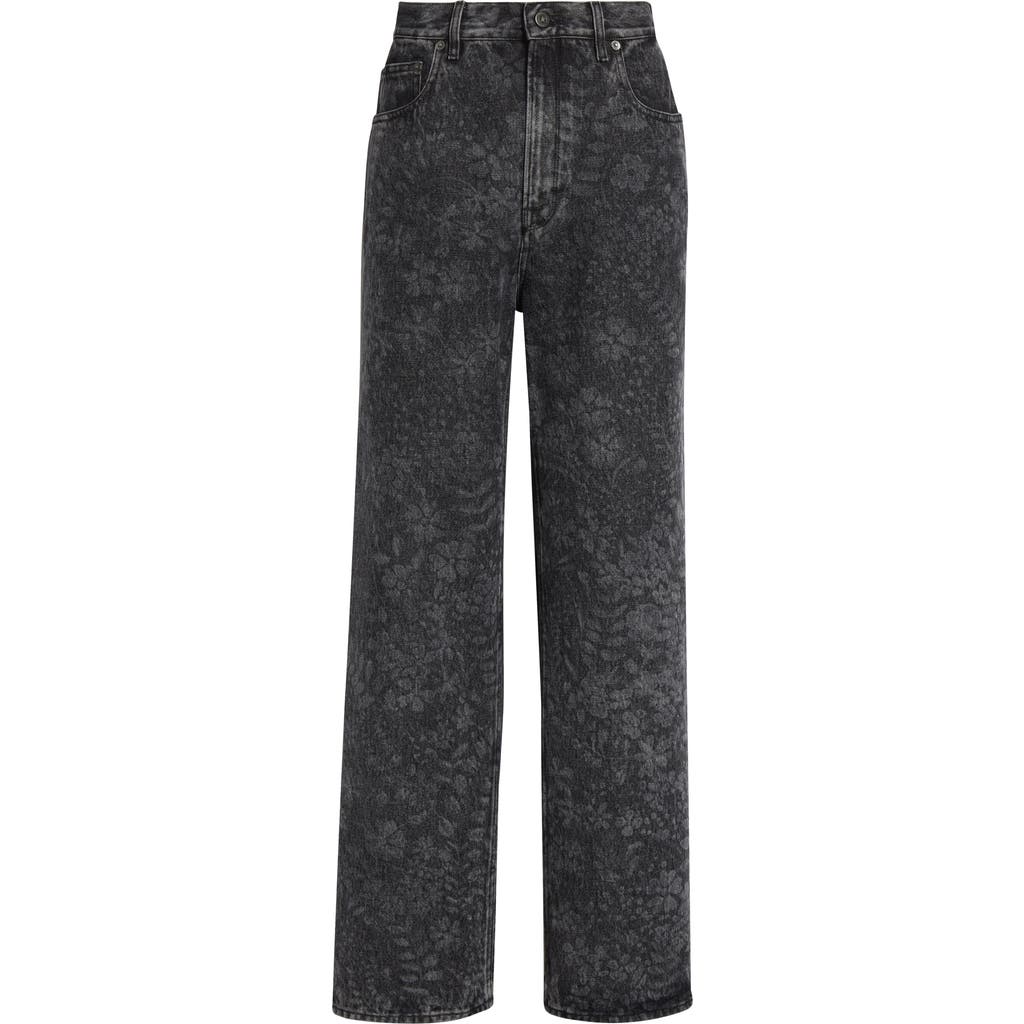 Golden Goose Journey W's Kim Straight Leg Jeans In Gray