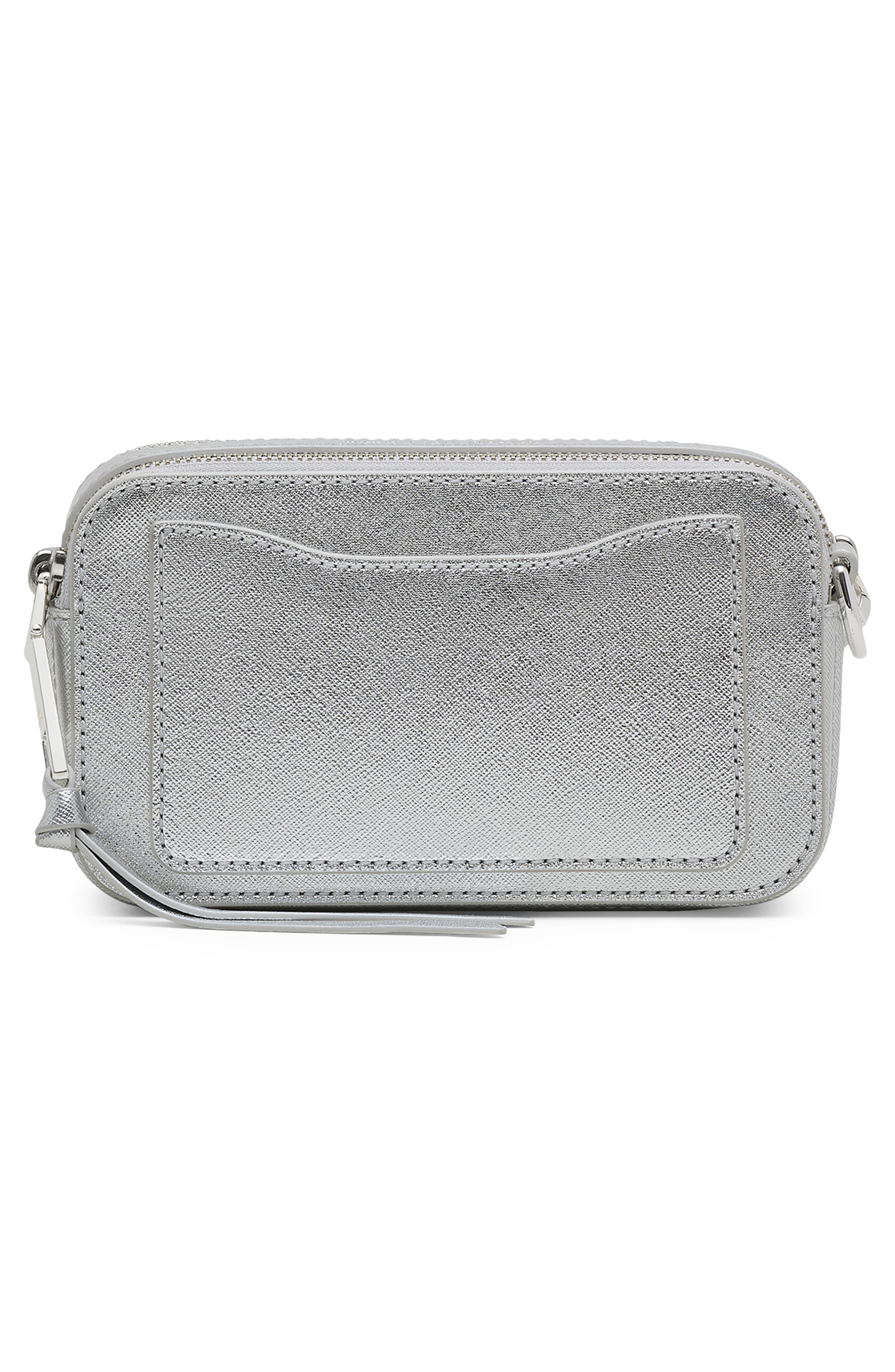 Marc Jacobs The Metallic Snapshot DTM Bag, Alternate, color, 