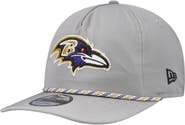 New Era Men's New Era Gray Baltimore Ravens Rope 19TWENTY Hat