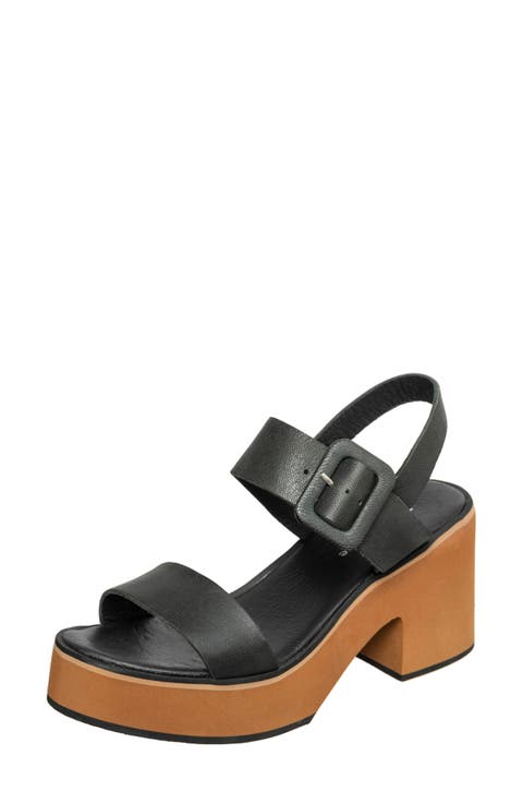 Ida Block Heel Sandal (Women)