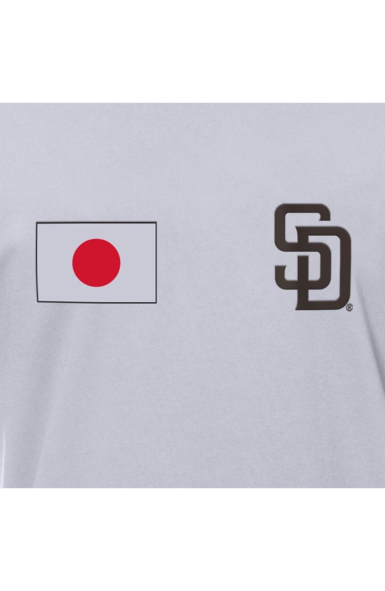 New Era Men's New Era White San Diego Padres Japanese Flag T-Shirt, Alternate, color, White