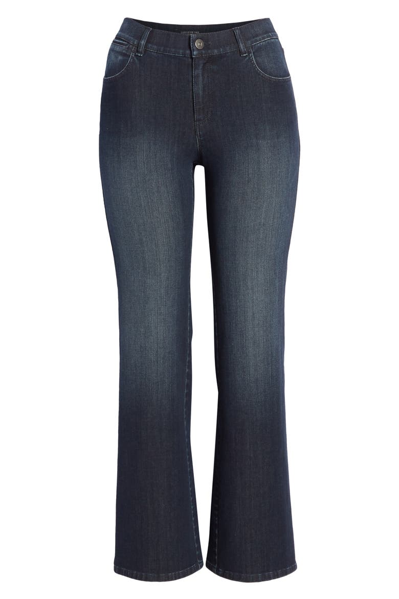 Mercer Crop Flare Jeans, Alternate, color, INDIGO