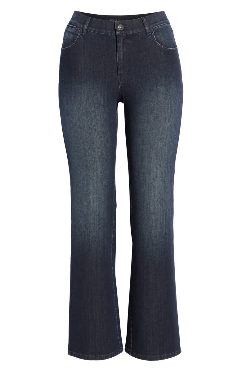 Lafayette 148 New York Mercer Crop Flare Jeans, Alternate, color, 