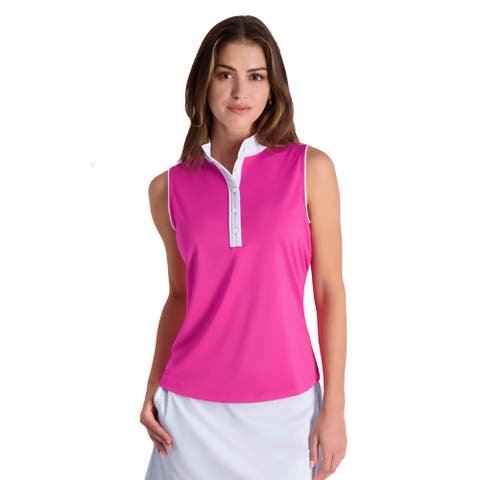 Daisy Sleeveless Womens Golf Polo