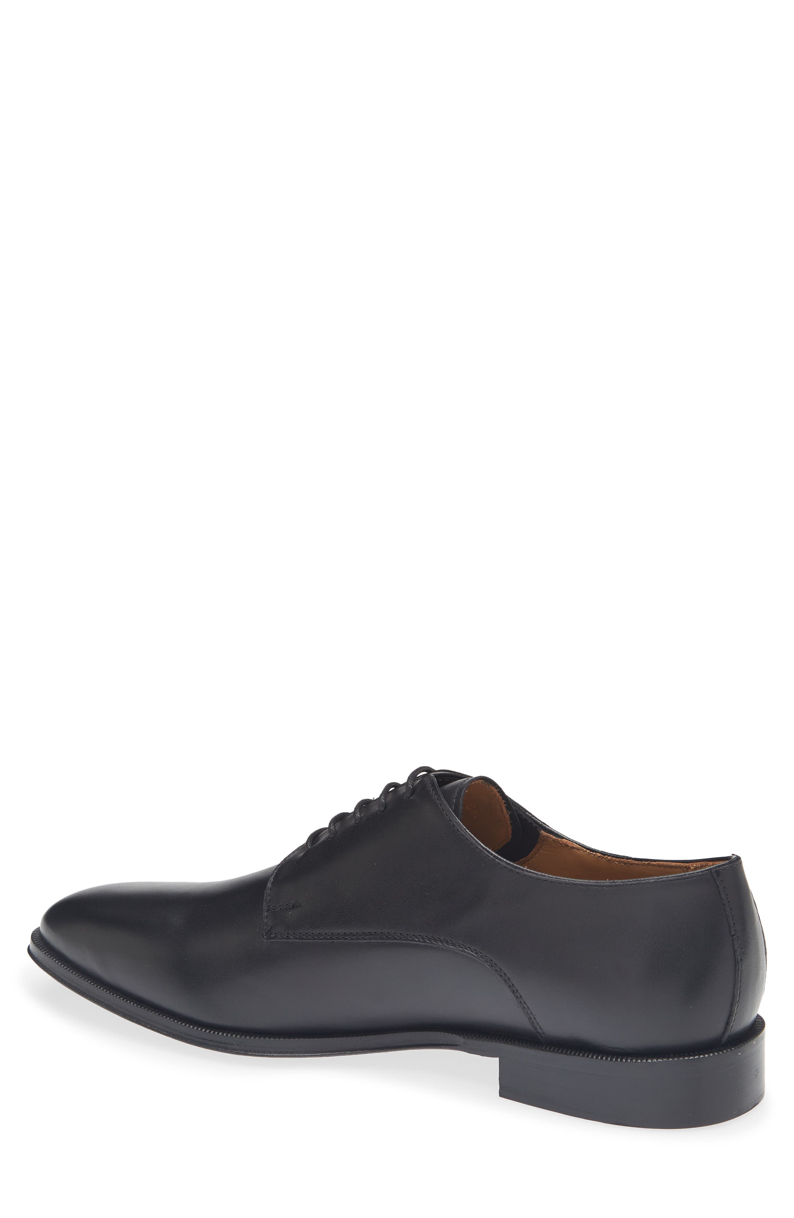 Natick Plain Toe Derby, Alternate, color, CRUST PAOLO BLACK