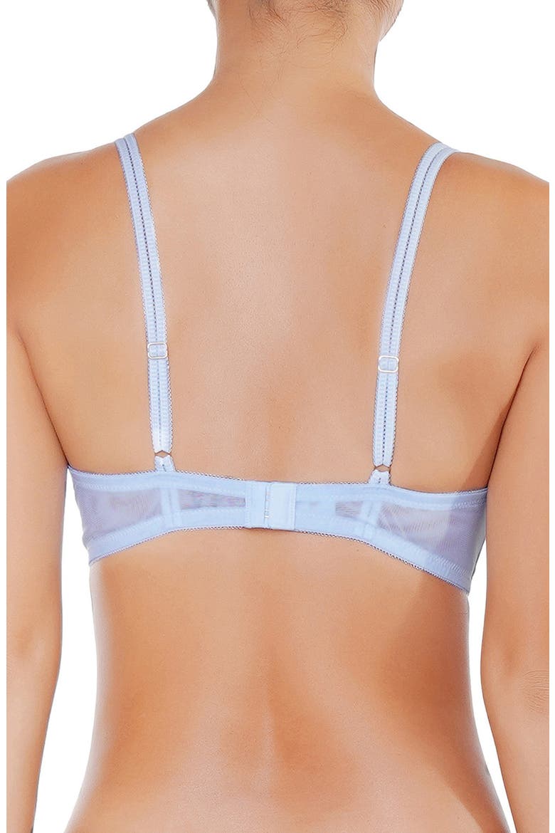 Paradis Embroidered Bra, Alternate, color, SKY BLUE