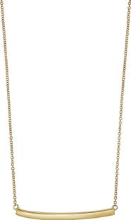 Bony Levy 14K Gold Bar Pendant Necklace