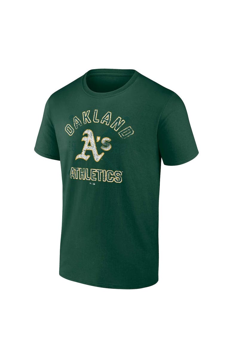 FANATICS Men's Fanatics Branded Green Oakland Athletics Second Wind T-Shirt, Alternate, color, 