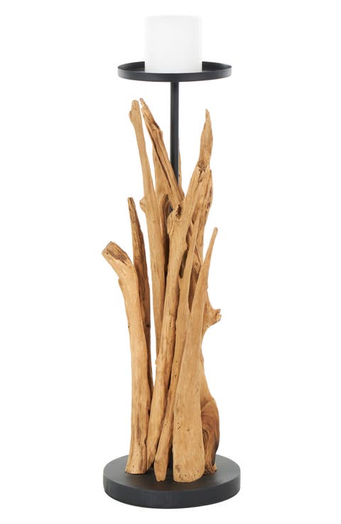 Teakwood Candleholder