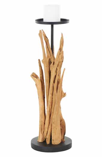 Teakwood Candleholder