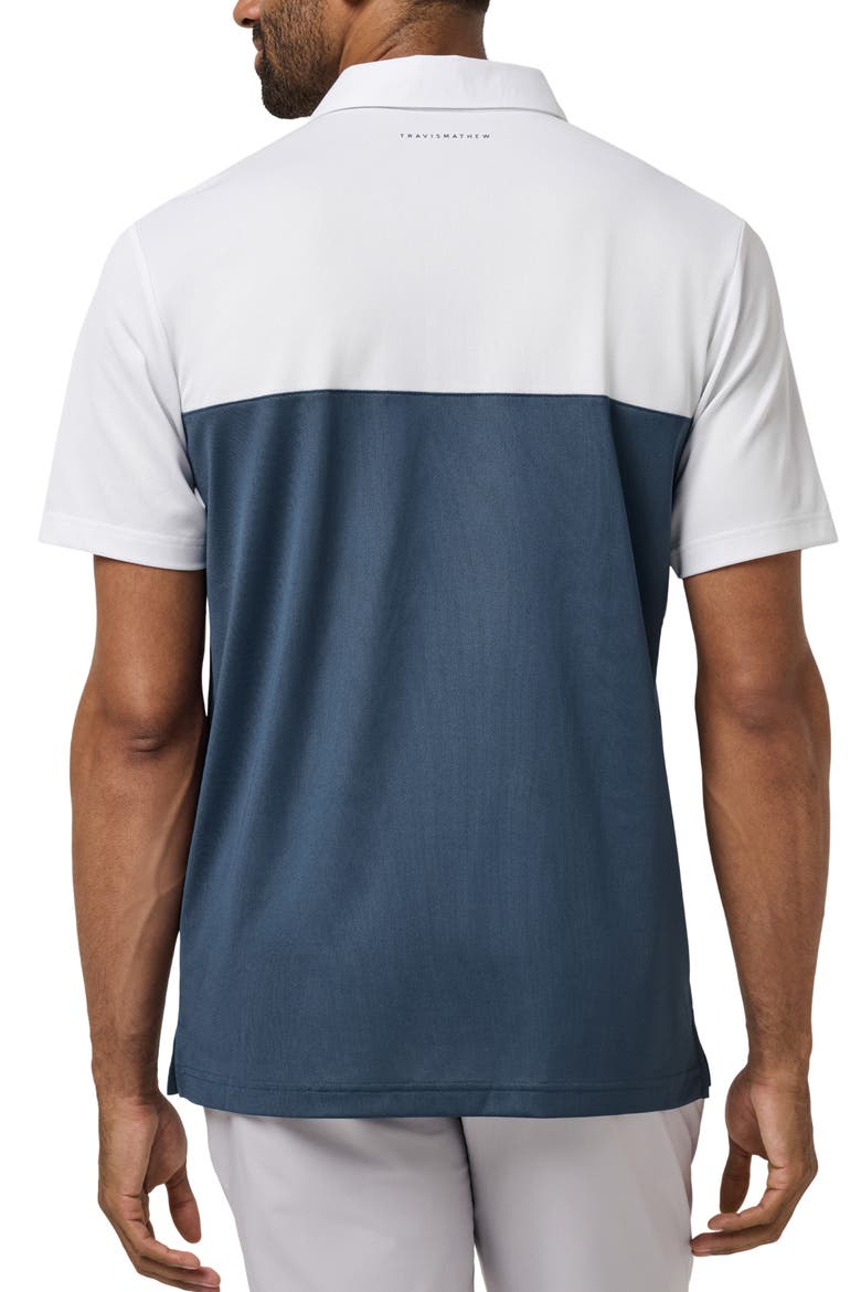 Good Good Colorblock Polo, Alternate, color, WHITE
