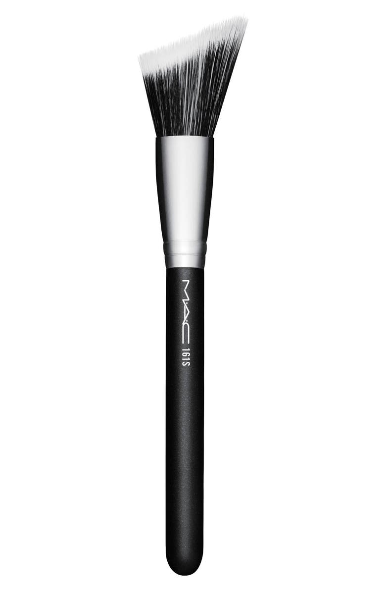 MAC Cosmetics MAC 161S Synthetic Duo Fibre Face Glider Brush, Main, color, 