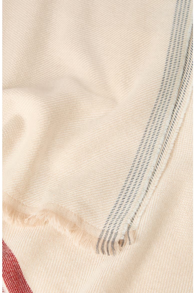 Cashmere scarf, Alternate, color, Sand