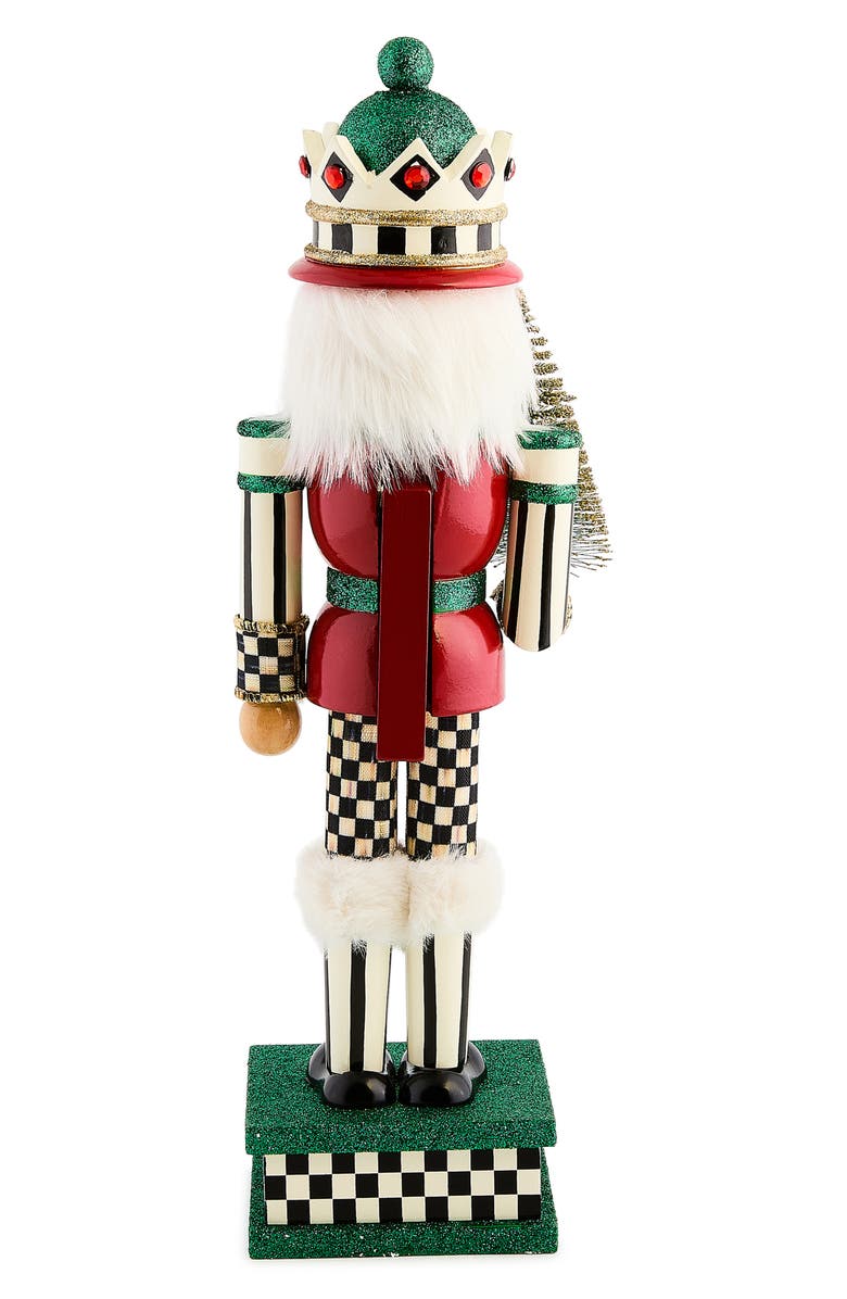 MACKENZIE CHILDS Sisal Tree Nutcracker, Alternate, color, Green