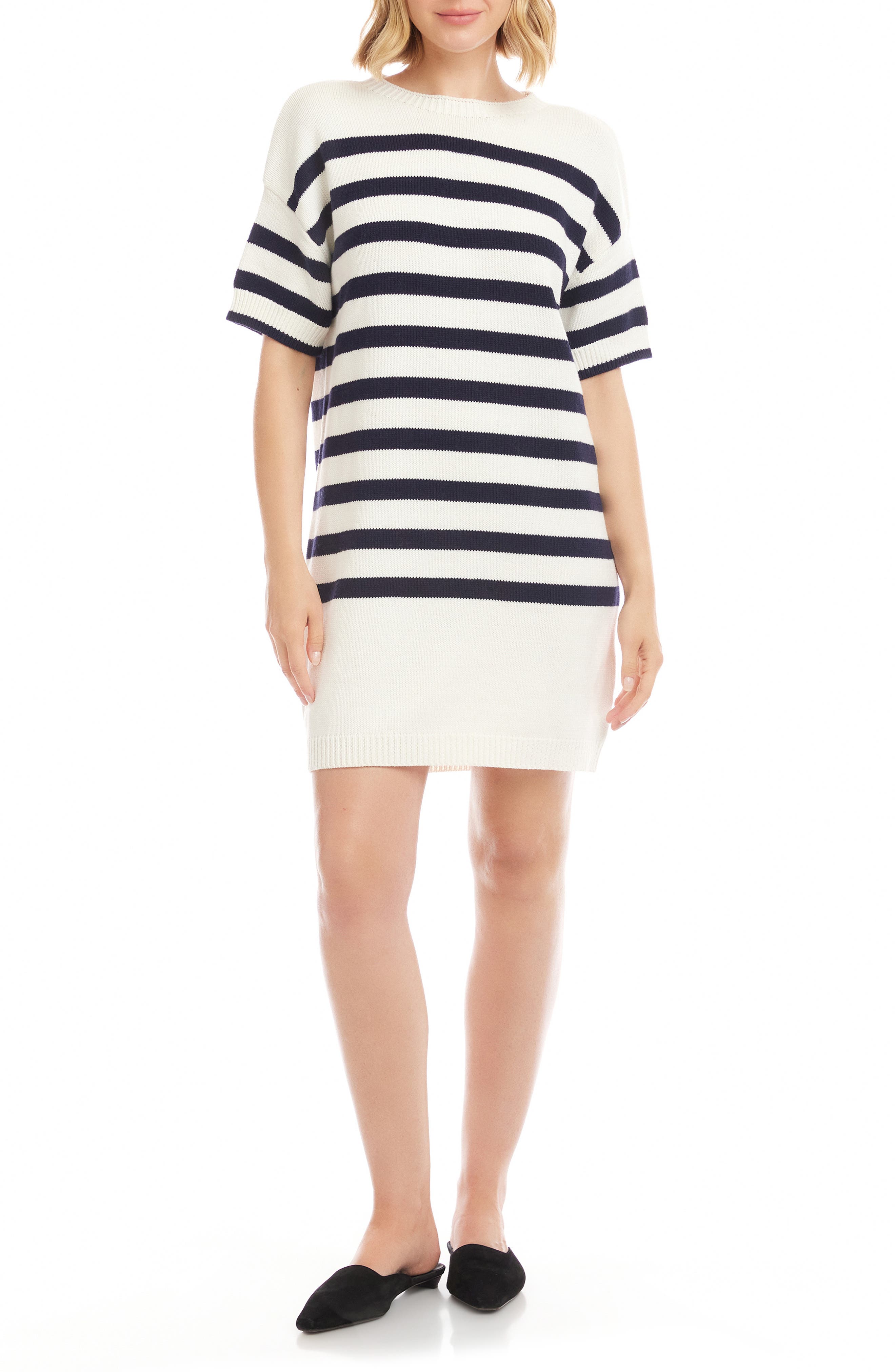 Stripe Sweater Dress