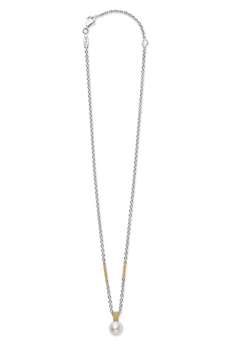 Luna Freshwater Pearl Pendant Necklace, Alternate, color, LUNA PEARL