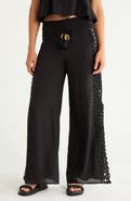 Elan Wide Leg Cover-Up Pants