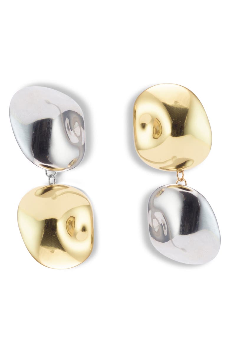 LELET NY Zoe Two-Tone Drop Earrings, Main, color, Mixed Metal